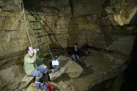 chilling at the blowing hole 